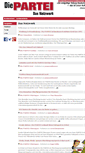 Mobile Screenshot of die-partei.net